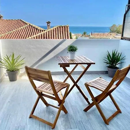 Balneario Estudio Con Terraza Y Vistas Al Mar Apartment